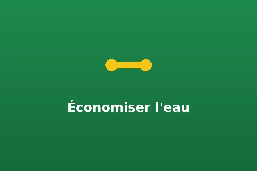 Pommeau de douche économe en eau